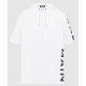 Tricou BALMAIN, Logo Print Negru, White - AH1JL000BB15GAB