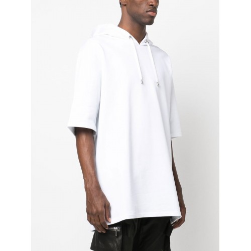 Tricou BALMAIN, Logo Print Negru, White Tricou BALMAIN, Logo Print Negru, White