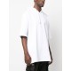 Tricou BALMAIN, Logo Print Negru, White - AH1JL000BB15GAB