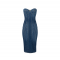 ROCHIE ELISABETTA FRANCHI, Midi,Denim Diva, Sculpted Fit, Blue