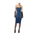 ROCHIE ELISABETTA FRANCHI, Midi,Denim Diva, Sculpted Fit, Blue - AJ44D56E2104 ROCHIE ELISABETTA FRANCHI, Midi,Denim Diva, Sculpted Fit, Blue - AJ44D56E2104