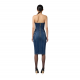 ROCHIE ELISABETTA FRANCHI, Midi,Denim Diva, Sculpted Fit, Blue - AJ44D56E2104 ROCHIE ELISABETTA FRANCHI, Midi,Denim Diva, Sculpted Fit, Blue - AJ44D56E2104