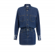 ROCHIE ELISABETTA FRANCHI, Mini, Denim Attitude, Indigo Blue - AJ45D56E2104 ROCHIE ELISABETTA FRANCHI, Mini, Denim Attitude, Indigo Blue - AJ45D56E2104