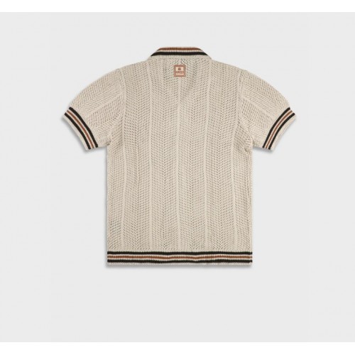 Camasa AINKER, Mocha Knit Button Shirt