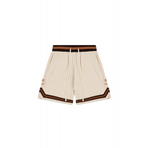Pantaloni scurti AINKER, Waffle Short, Cream