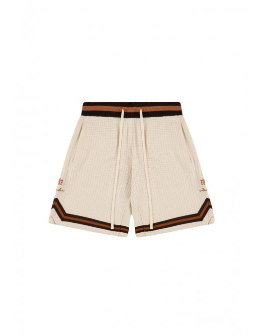 Pantaloni scurti AINKER, Waffle Short, Cream - AKKSP821282