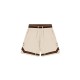 Pantaloni scurti AINKER, Waffle Short, Cream - AKKSP821282