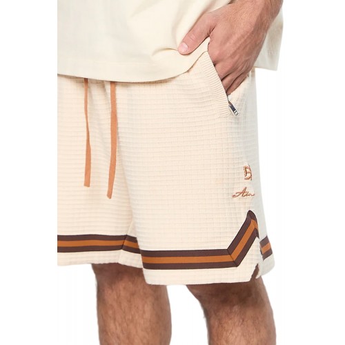 Pantaloni scurti AINKER, Waffle Short, Cream