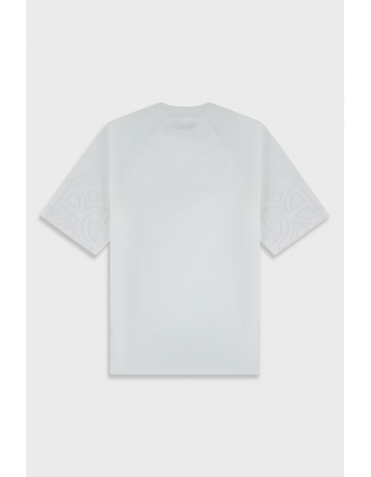 Tricou AINKER, Oversized T-shirt,White - AKMTS583140