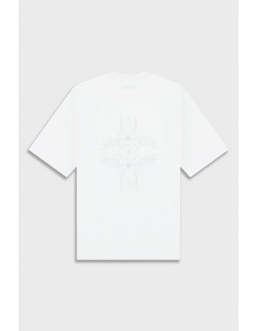 Tricou AINKER, Mercerized 590, Alb - AKMTS590140