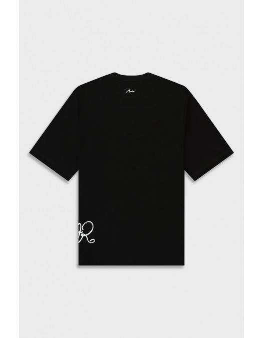 Tricou AINKER, Mercerized 723 Black T-Shirt - AKMTS723100