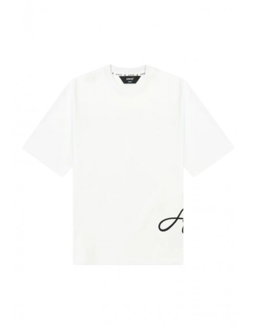 Tricou AINKER, Mercerized 723, Alb - AKMTS723140