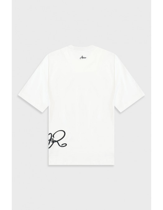 Tricou AINKER, Mercerized 723, Alb - AKMTS723140