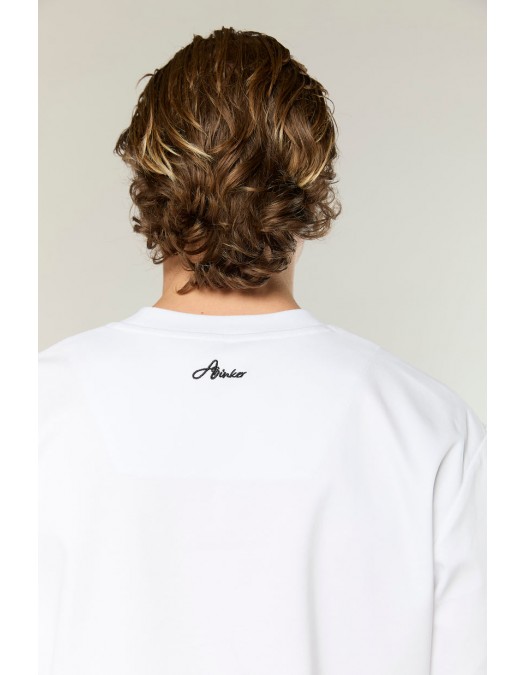 Tricou AINKER, Mercerized 723, Alb - AKMTS723140