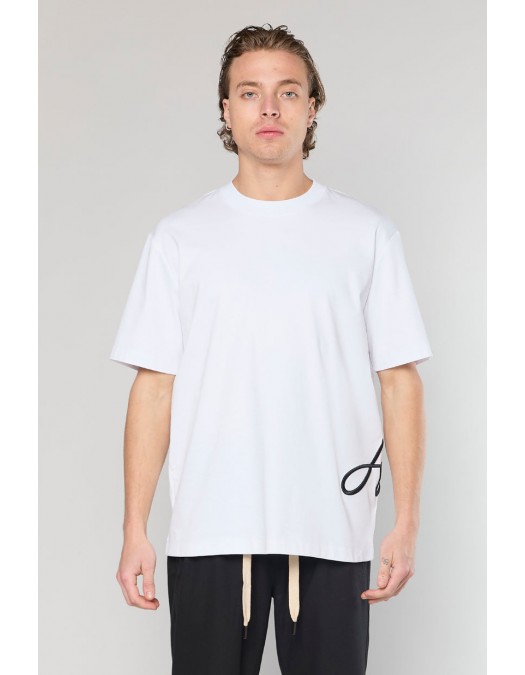 Tricou AINKER, Mercerized 723, Alb - AKMTS723140