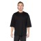 Tricou AINKER, Mercerized 734, Oversized, Negru