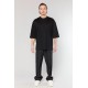 Tricou AINKER, Mercerized 734, Oversized, Negru - AKOMTS734100