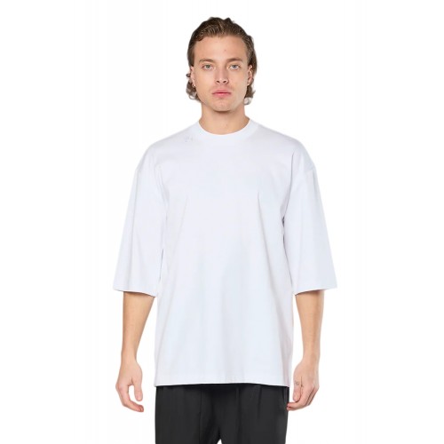 Tricou AINKER, Mercerized 734, Oversized, Alb