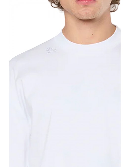 Tricou AINKER, Mercerized 734, Oversized, Alb - AKOMTS734140