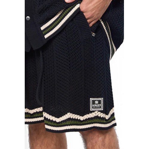 Pantaloni scurti AINKER, Bumbac, Negru