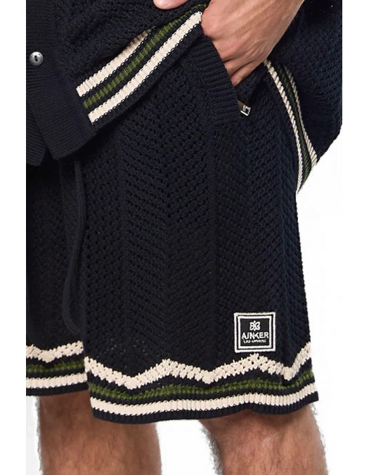 Pantaloni scurti AINKER, Bumbac, Negru - AKSP802100