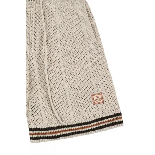 Pantaloni scurti AINKER, Bumbac, Beige