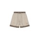 Pantaloni scurti AINKER, Bumbac, Beige - AKSP802282