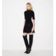 Rochie ELISABETTA FRANCHI, Mini dress in knit fabric with jewel buttons - AM04S66E2110