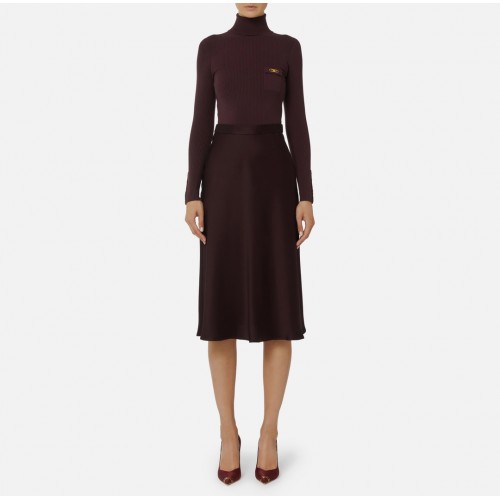 ROCHIE ELISABETTA FRANCHI, Duo, Bumbac si Matase, Merlot ROCHIE ELISABETTA FRANCHI, Duo, Bumbac si Matase, Merlot