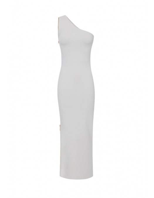 Rochie ELISABETTA FRANCHI, Red Carpet knit dress with zip - AM07B66E2360