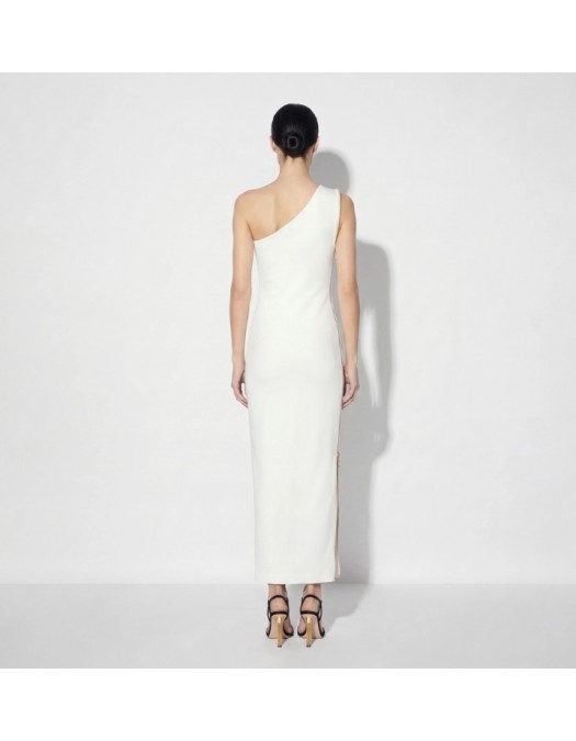 Rochie ELISABETTA FRANCHI, Red Carpet knit dress with zip - AM07B66E2360