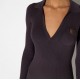 Rochie ELISABETTA FRANCHI, Knit dress with openwork embroideries - AM08B66E2EV9