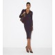 Rochie ELISABETTA FRANCHI, Knit dress with openwork embroideries - AM08B66E2EV9