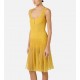Rochie ELISABETTA FRANCHI, Knit openwork dress - AM10B61E2EV4
