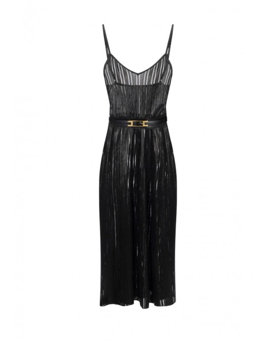 ROCHIE ELISABETTA FRANCHI, Bretele subtiri, Negru - AM12Q56E2110 ROCHIE ELISABETTA FRANCHI, Bretele subtiri, Negru - AM12Q56E2110