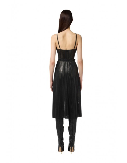 ROCHIE ELISABETTA FRANCHI, Bretele subtiri, Negru - AM12Q56E2110 ROCHIE ELISABETTA FRANCHI, Bretele subtiri, Negru - AM12Q56E2110
