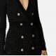 Rochie ELISABETTA FRANCHI, Crosetata, cu insertii, Negru - AM15Q56E2110 Rochie ELISABETTA FRANCHI, Crosetata, cu insertii, Negru - AM15Q56E2110