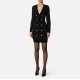 Rochie ELISABETTA FRANCHI, Crosetata, cu insertii, Negru - AM15Q56E2110 Rochie ELISABETTA FRANCHI, Crosetata, cu insertii, Negru - AM15Q56E2110