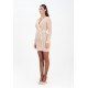 Rochie ELISABETTA FRANCHI, Crosetata, cu insertii, Crem - AM15Q56E2EA2 Rochie ELISABETTA FRANCHI, Crosetata, cu insertii, Crem - AM15Q56E2EA2