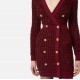 Rochie ELISABETTA FRANCHI, Crosetata, cu insertii, Visiniu - AM15Q56E2CG3 Rochie ELISABETTA FRANCHI, Crosetata, cu insertii, Visiniu - AM15Q56E2CG3