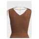 Rochie ELISABETTA FRANCHI, Dress in openwork knit fabric with jewel detail, Maro - AM18S61E2600