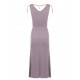 Rochie ELISABETTA FRANCHI, Dress in openwork knit fabric with jewel detail, Lila - AM18S61E2EV7