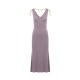 Rochie ELISABETTA FRANCHI, Dress in openwork knit fabric with jewel detail, Lila - AM18S61E2EV7