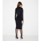 Rochie ELISABETTA FRANCHI, Viscose yarn dress with jewel chain - AM19S66E2110