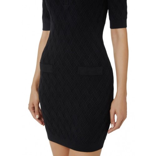 Rochie ELISABETTA FRANCHI, Diamond Knit Dress