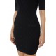 Rochie ELISABETTA FRANCHI, Diamond Knit Dress - AM20B56E3110