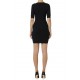 Rochie ELISABETTA FRANCHI, Diamond Knit Dress - AM20B56E3110