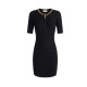 Rochie ELISABETTA FRANCHI, Diamond Knit Dress - AM20B56E3110