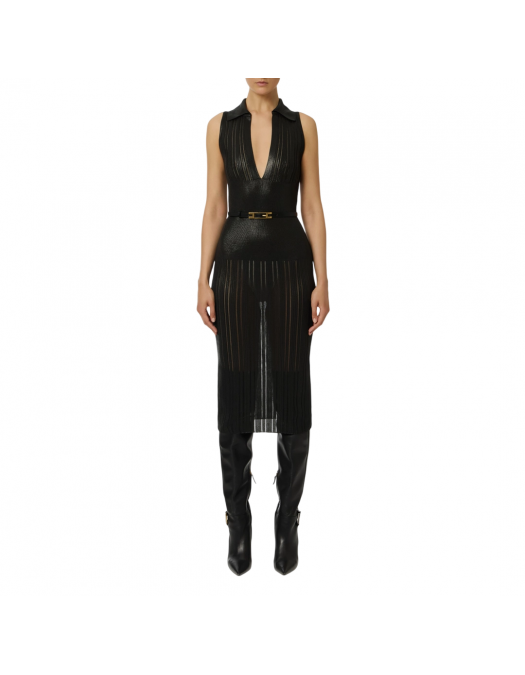 ROCHIE ELISABETTA FRANCHI, Midi, Sheer Glam, Night Black - AM21Q56E2110 ROCHIE ELISABETTA FRANCHI, Midi, Sheer Glam, Night Black - AM21Q56E2110