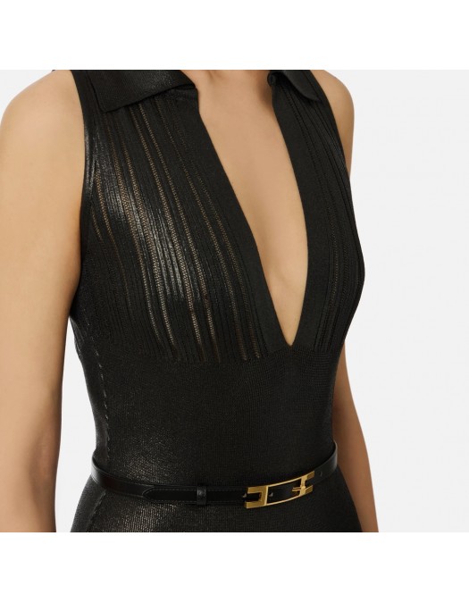 ROCHIE ELISABETTA FRANCHI, Midi, Sheer Glam, Night Black - AM21Q56E2110 ROCHIE ELISABETTA FRANCHI, Midi, Sheer Glam, Night Black - AM21Q56E2110